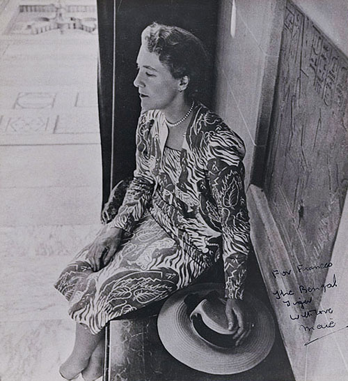 Image result for Photograph by Cecil Beaton of Maie Casey wearing a commissioned textile design âBengal Tigerâ by her lifelong friend Frances Burke, 1944.